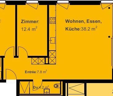 3.5 Zimmerwohnung in Neunkirch - Foto 5