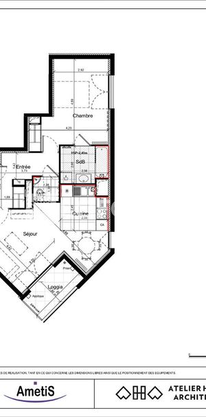 Appartement T2 Évry-Courcouronnes à louer - Photo 2