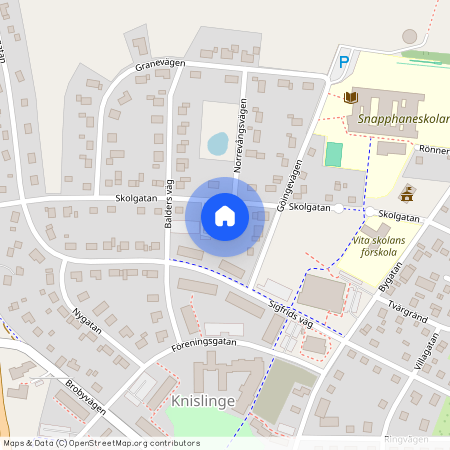 Knislinge, Skåne, Östra Göinge, Skolgatan 29 E