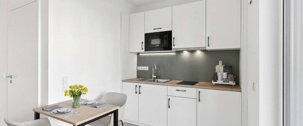 Top-Lage, Top-Stil! Möbliertes 1-Zimmer-Apartment im Neubau – Erstbezug in Uni-Nähe - Foto 1