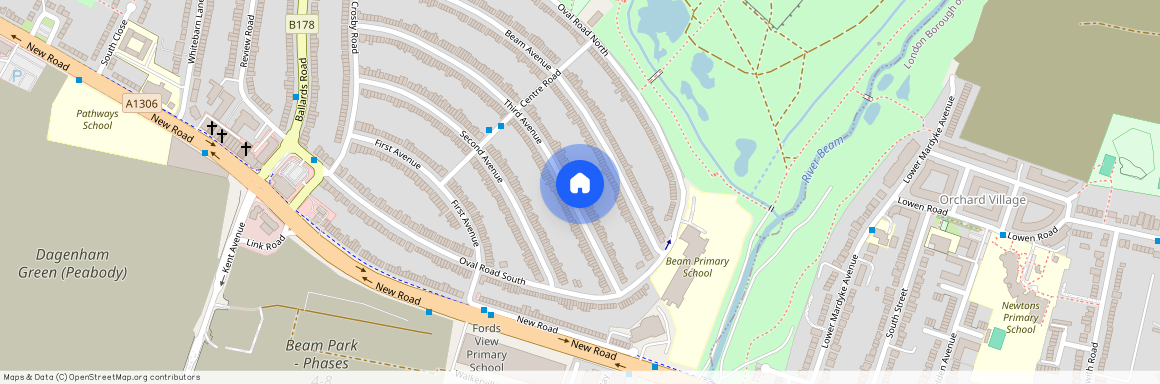 Third Avenue, RM1, Dagenham