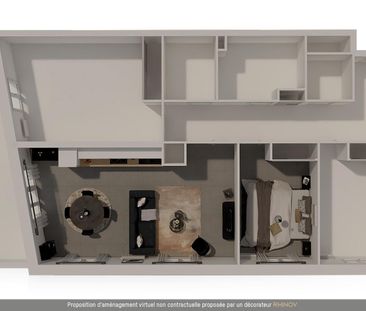 location Appartement T4 DE 82.1m² À TOULOUSE - Photo 5