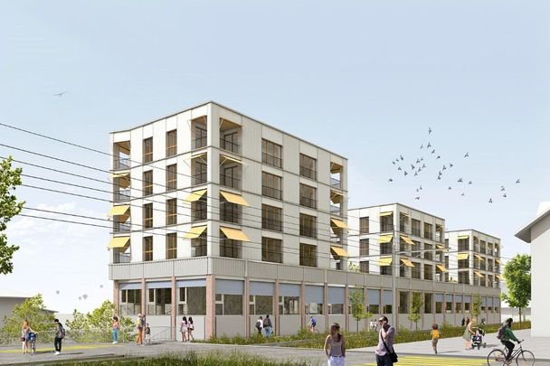 C-202 - Spacieux 2,5 pièces avec terrasse privative et balcon/loggia - Foto 1