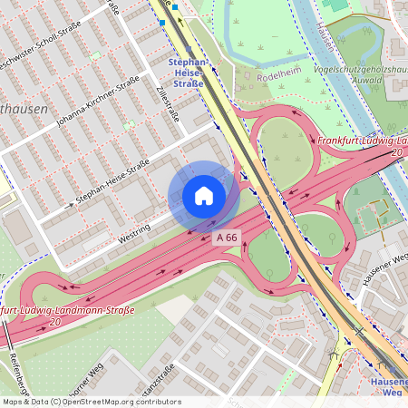 Westring 11, 60488 Frankfurt am Main - Praunheim