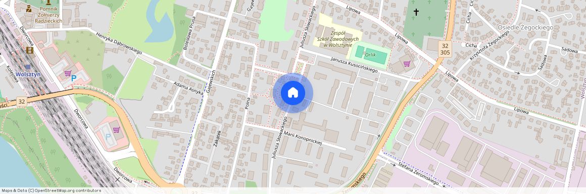 Słowackiego, Wolsztyn, Wolsztyn, wolsztyński, wielkopolskie