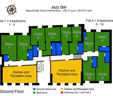 The Jazz bar Ground floor flat 2 - Photo 1