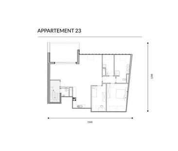 Appartement te huur - Photo 1