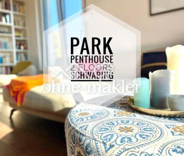 Exklusives Park-Penthouse, 2 Schlafzimmer, 2 Terrassen, 93 qm, Münc... - Photo 1