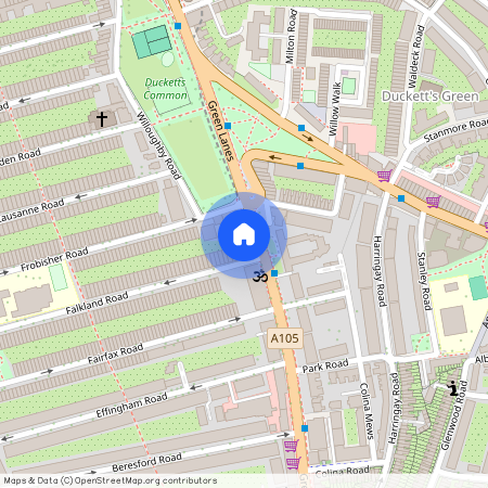 Queens Parade, Harringey, London, N8