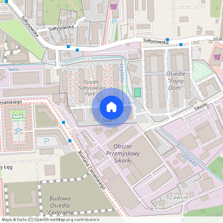 ul. Sikorki, Łęg, Czyżyny, Kraków, małopolskie