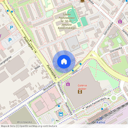 ul. Górnośląska 79, Osiedle XXV-lecia, Kalisz, wielkopolskie