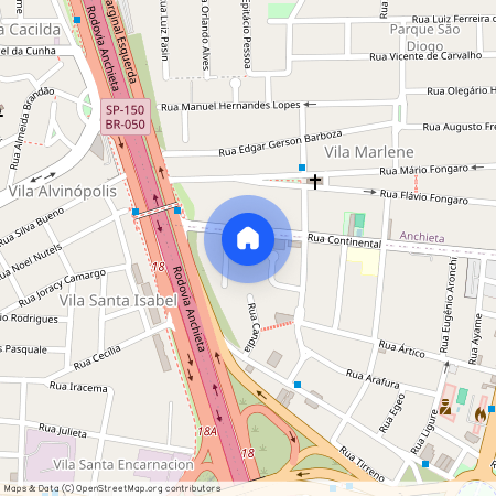 Rua, CONTINENTAL, 1021, Jardim do Mar, São Bernardo Do Campo