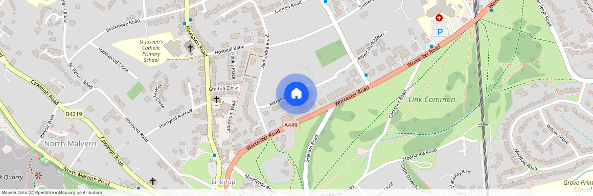 10 Alexandra Lane, Malvern, Worcestershire, WR14