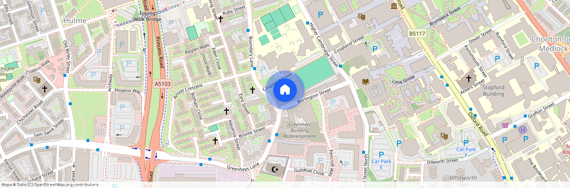 Burlington Square, Boundary Lane, Manchester, M15