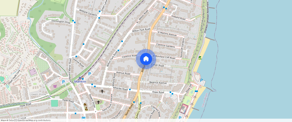 Arthurs Hill, Shanklin, PO37