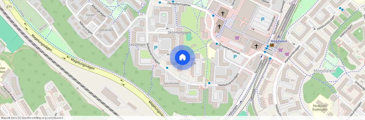 Rågsved, Stockholm, Skebokvarnsvägen 293