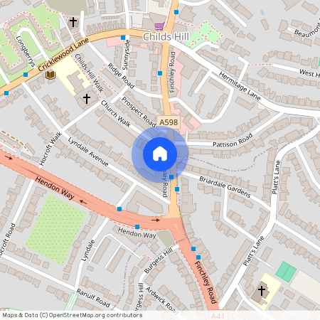 NW2, London