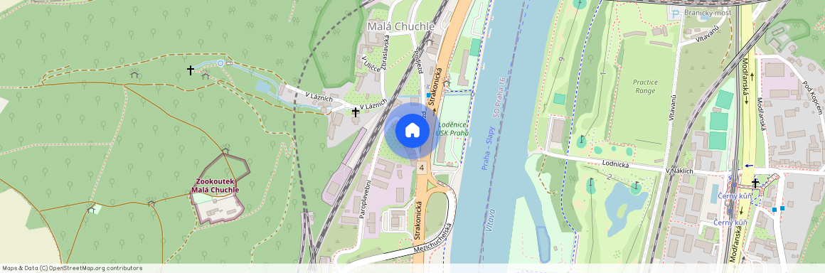 Zbraslavská, Praha - Malá Chuchle