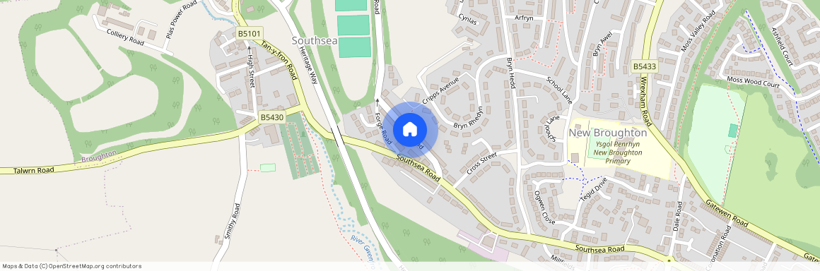 New Road, Southsea, Wrexham