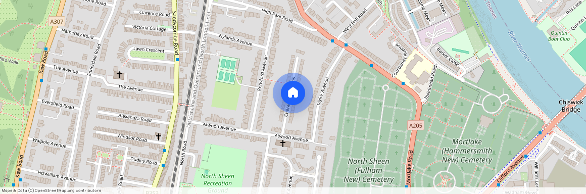 Chelwood Gardens, Kew, Richmond, TW9