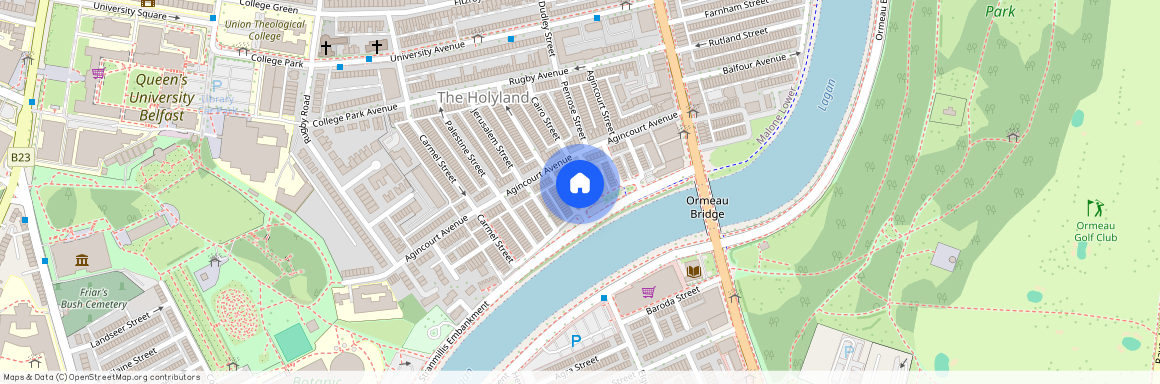 Great House, 13 Collingwood Avenue, Queens Quarter, Belfast, BT7 1QT