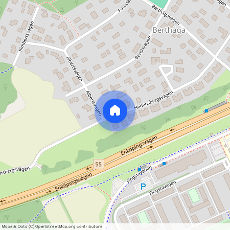 Hedensbergsvägen, Uppsala