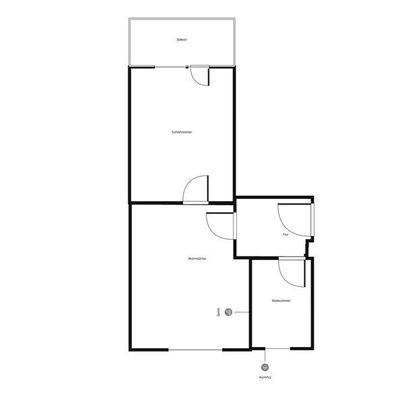 Für Kurzentschlossene - Anmietung ab ca. 12.11.24: Modernisierte 1-Zimmer-Wohnung mit Balkon - Foto 1