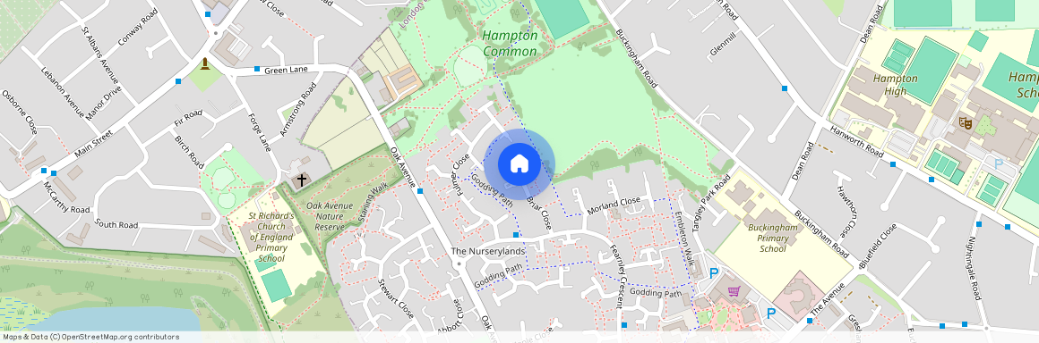 Briar Close, Hampton, TW12, London