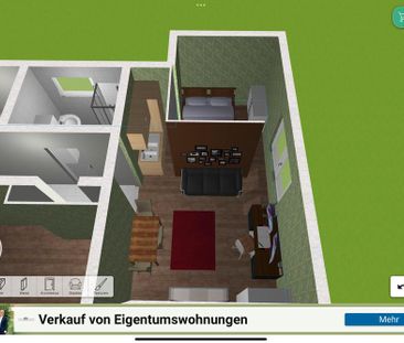 Wohnung Mainz 15qm - Photo 1