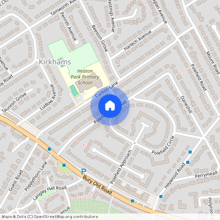 Polefield Hall Road, M25, Manchester