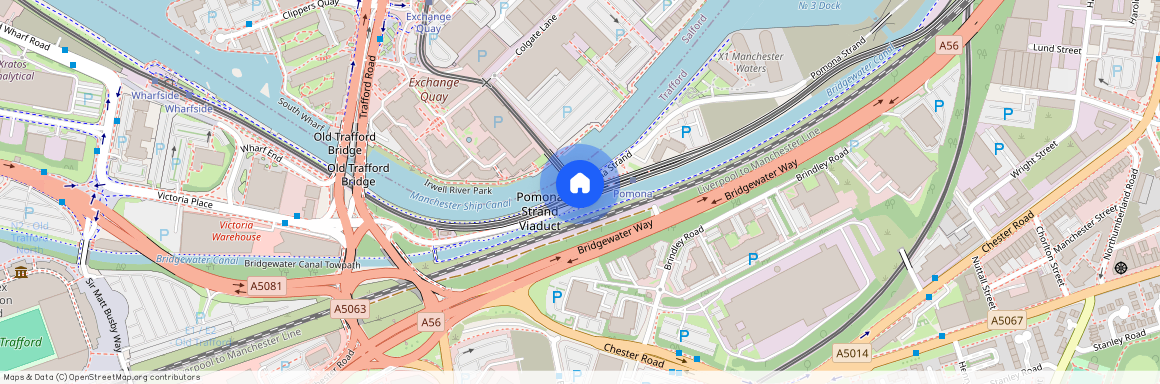 Pomona Strand, Old Trafford, M16