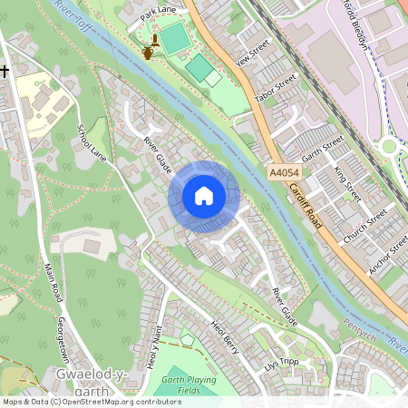 River Glade, Gwaelod-y-garth