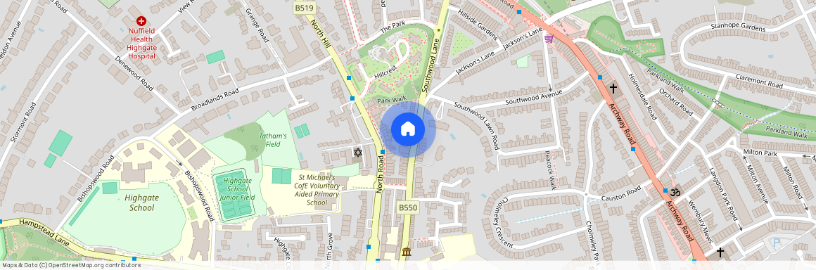 Flat 6 Cholmeley Close, 215 Archway Road, Highgate