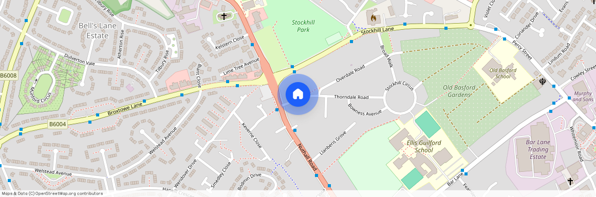 Overdale Road, Basford