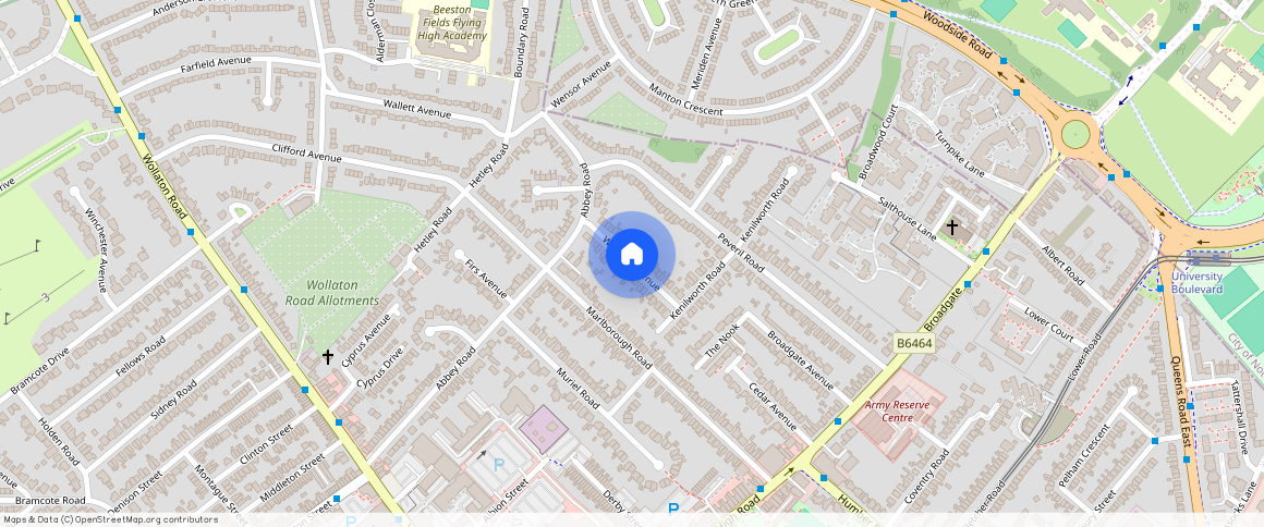 Warwick Avenue, Beeston, Nottingham, NG9