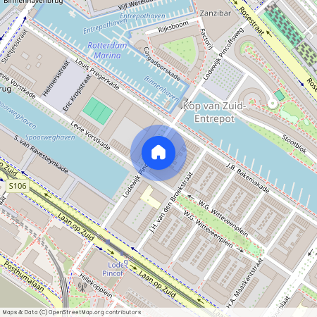 Lodewijk Pincoffsweg 390, Kop van Zuid - Entrepot, 3071AS, Rotterdam