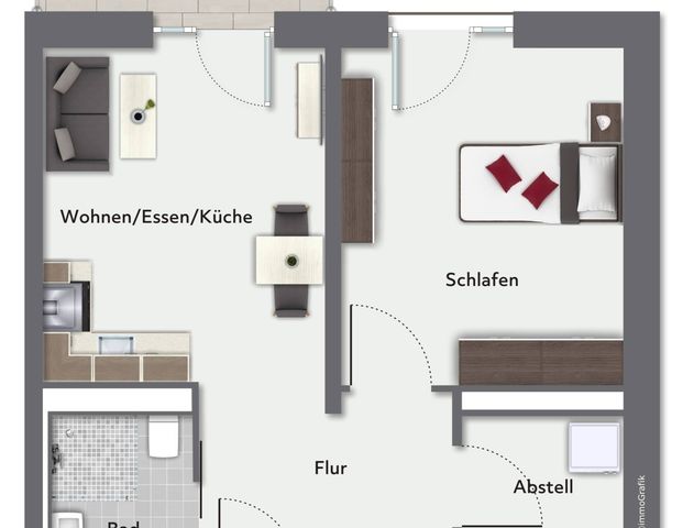 Servicewohnen am Ahornpark – Ihr neues Zuhause in Rheda - Photo 1