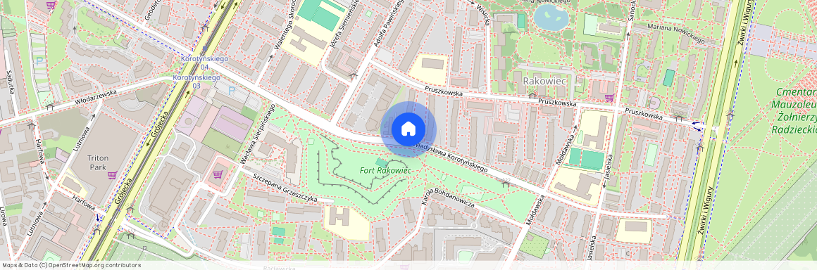 ul. Władysława Korotyńskiego 24, Rakowiec, Ochota, Warszawa, mazowieckie