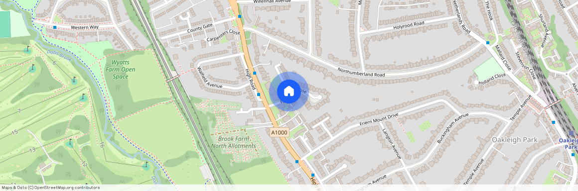 Farnham Close, Whetstone, London, N20