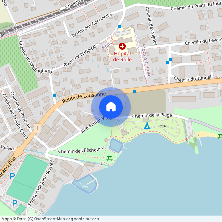 Ch. de la Plage 2, 1180, Rolle