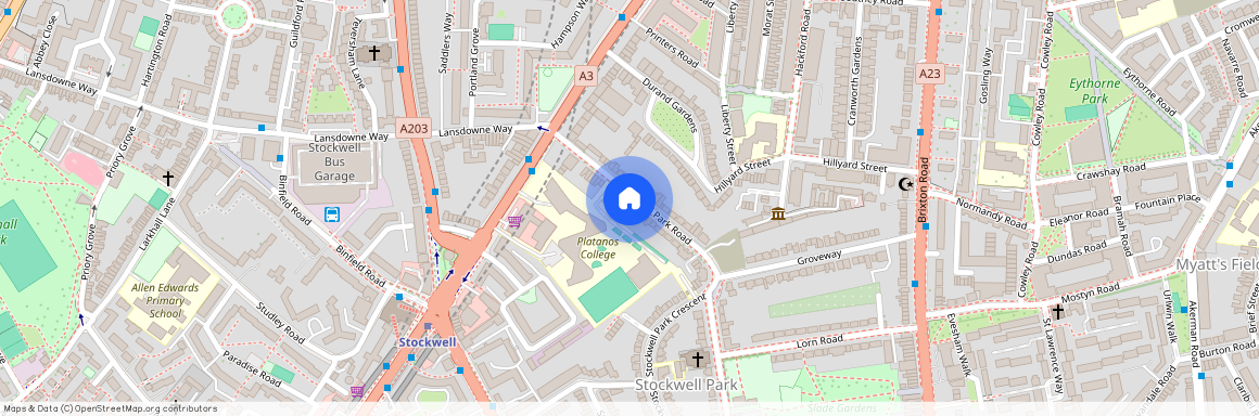 Stockwell Park Road, Stockwell SW9