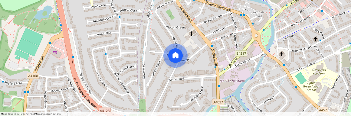 Shrubbery Avenue, West Midlands DY4