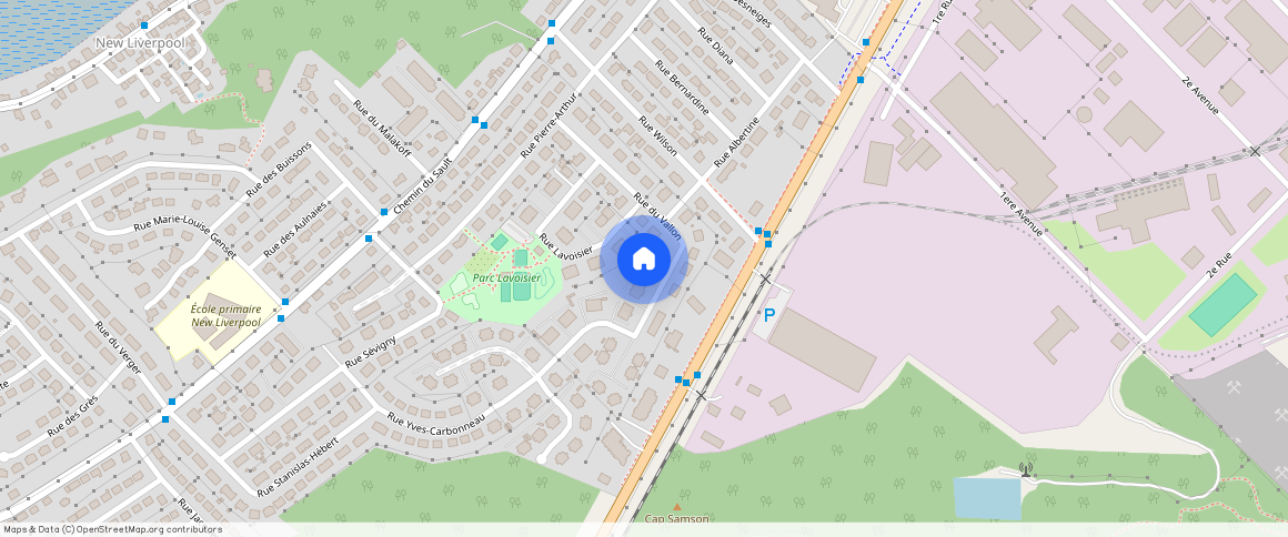 ** Rue du Vallon, Lévis, Lévis, Chaudière-Appalaches, G6W 2P8