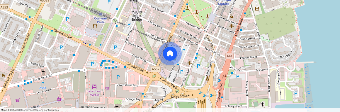 Flat 1, 76A Market Street, Birkenhead