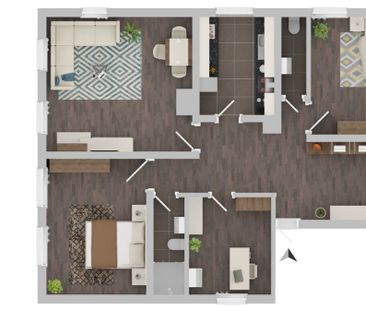 4-Zimmer im Stadtkern Lauingens! Sie haben ein Händchen zum renovieren? Wohnung / Büro / Praxis - Foto 3