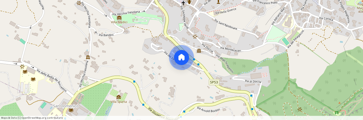 Via de Ferruzzi, Fiesole, Tuscany 50014