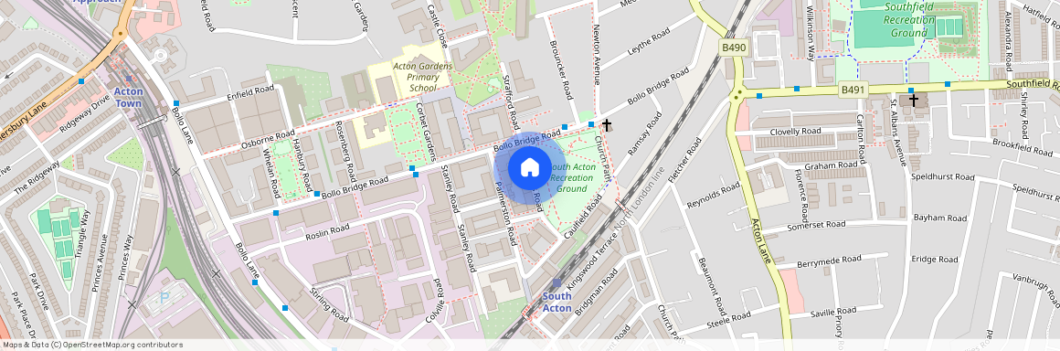 All Saints Road, Acton