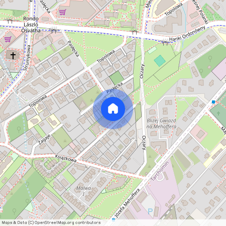 ul.Oczary 9/67, Nowodwory, Białołęka, Warszawa, mazowieckie