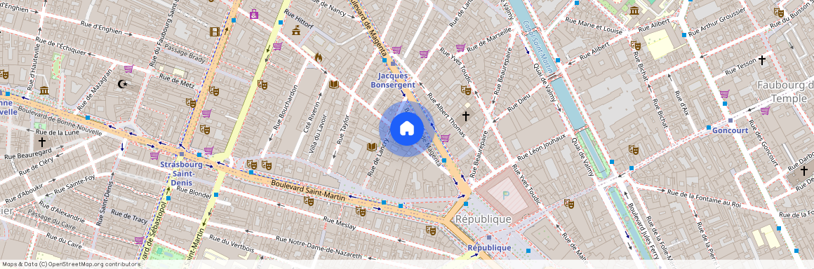 Chateau D'Eau-Lancry, Paris 10Ème