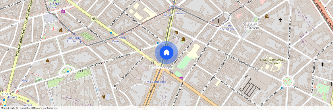 Chaussée de Charleroi, 236, 1060, Saint-Gilles